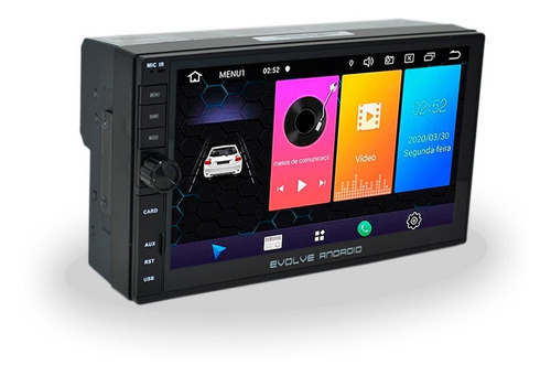 Rádio Carro Pioneer Mvh-g218bt 6,2 Polegadas Bluetooth Usb