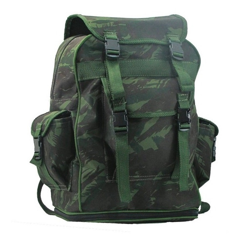 Imagem 3 de 7 de Kit 3 Mochilas Camuflada Exército