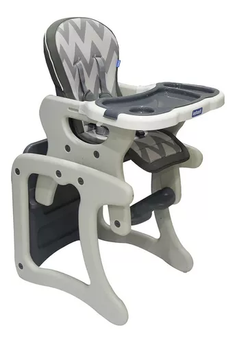 Asiento Bebé Baby Base 2-in-1 Ingenuity Silla De Comer Vaj Color Gris Gris