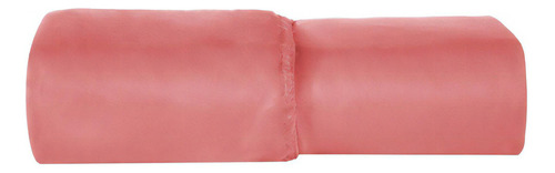 Lençol Com Elástico Casal Queen 400 Fios Avulso Cor Rosa Desenho Do Tecido Liso