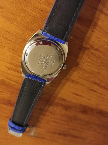 Reloj Citizen 2520 - Blue ( Circa 1973 ) Japan Coleccion Azul Plateado Azul