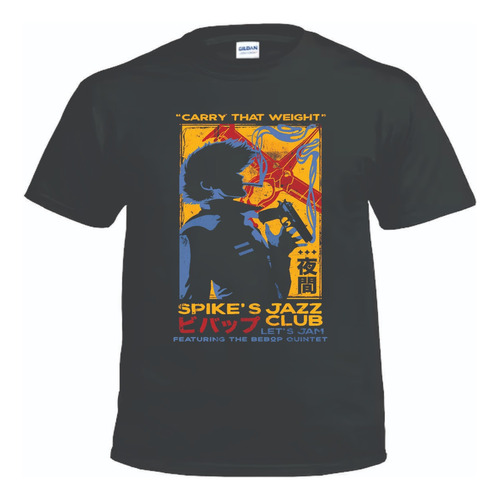 Remera Cowboy Bebop Spike Jazz Remera Anime - Todo Talle