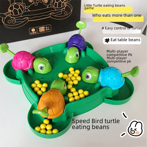 Tortuga Rápida Comiendo Frijoles -108 Frijoles (cajas De Col
