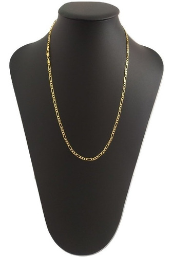 Imagem 4 de 5 de Corrente Banhada A Ouro Masculina Grossa Cordão Ouro 18k