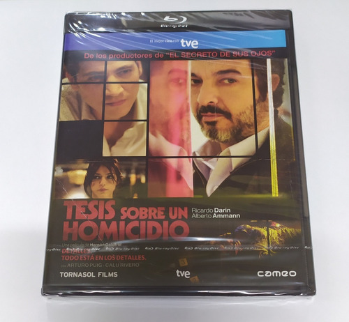 Blu Ray Tesis De Un Homicidio Ricardo Darin Original 