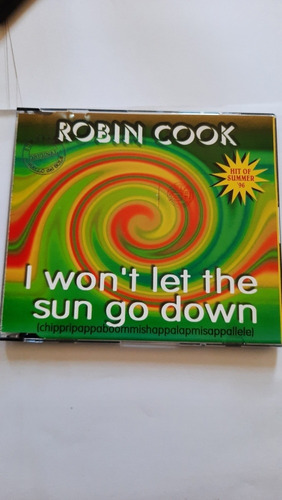 Robin Cook Won't Let You Sun Go Down Cd Maxi Italy