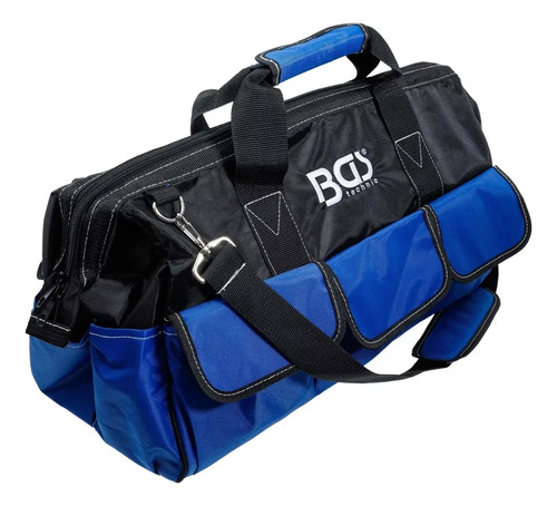 Bolsa Maletin Portaherramienta Profesional Grande Bgs Technic 74391 Color Azul