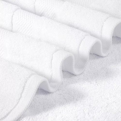 Toalla Plush-cotton 100% Algodón B.kind & Beyond Color Blanco Liso