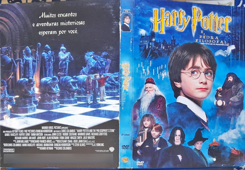 Dvd Harry Potter E A Pedra Filosofal 2001