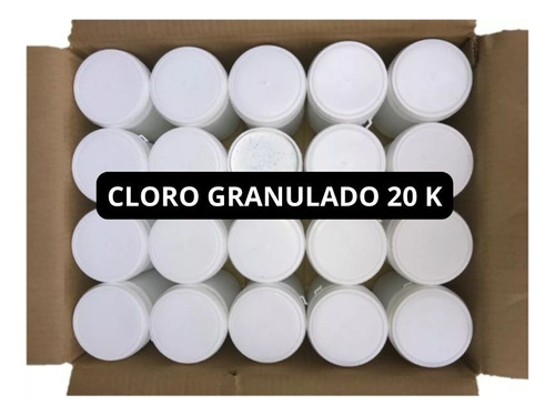 Cloro Granulado - Caja 20 K