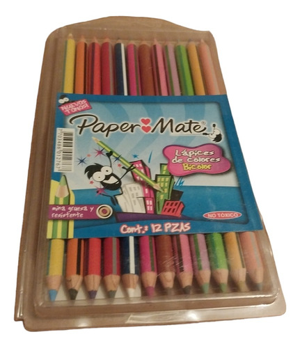 Colores Papermate Doble Punta 24 Colores