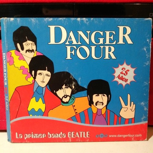 Beatles Danger Four Cd 25 Años Original Independ. Muy Bueno