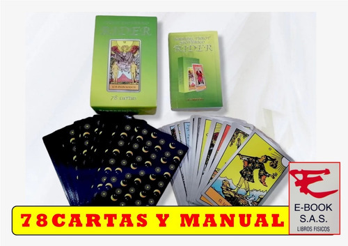 Tarot Esotérico Rider - 78 Cartas Y Manual( Solo Originales)