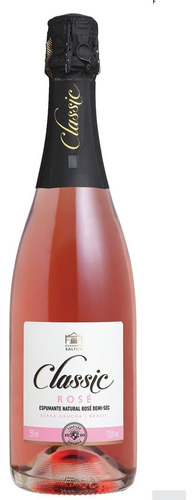 Vinho Espumante Salton Demi Seco Classic Rosé Garrafa 750ml