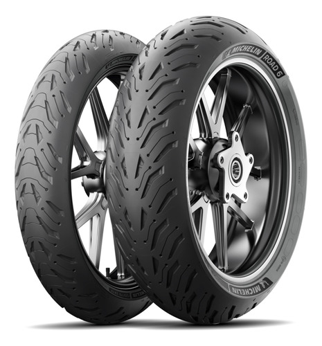 Par Pneu 120/70 Zr17 + 160/60 Zr17 Road 6 Michelin