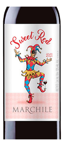 Pack De 6 Vino Tinto Marchile Sweet Red 750 Ml