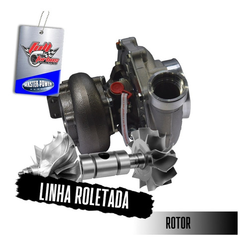 Imagem 2 de 4 de Turbina Roletada /bearing Mp - Rb4449 63. Mono + Brinde