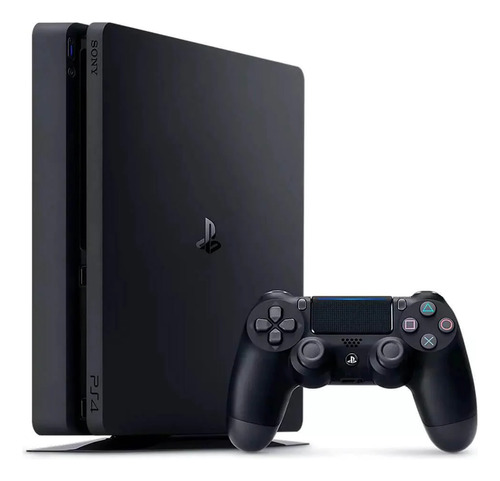 Ps4 Slim 1tb 2 Controles + Jogos Preto