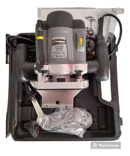 Fresadora Router Tupi 1200 W Powermaq + Set De 12 Fresas