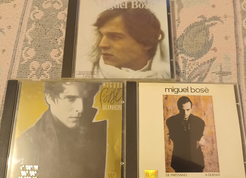 Miguel Bosé Salamandra / Duende / Amor Mio (Usado)