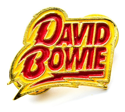 Pin David Bowie Prendedor Metalico  Rock Activity 