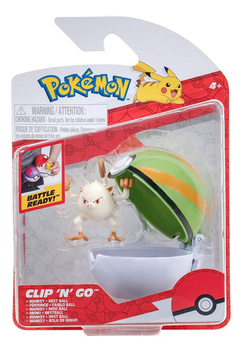 Jazwares Pokemon Clip ´n´ Go Varios Pokébola Poké Ball