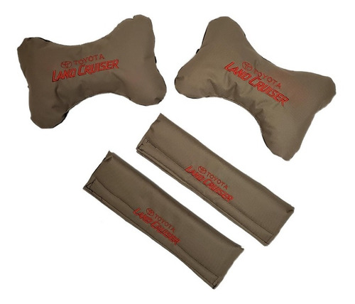 Almohadas Reposa Cabeza O Nuca Y Protector Cinturón Toyota