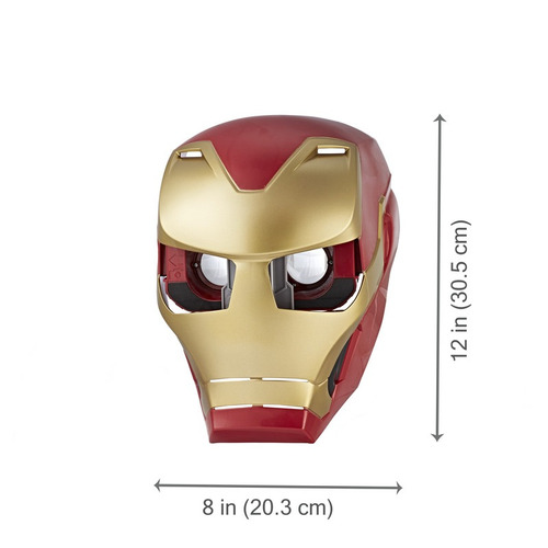 Imagen 4 de 4 de Mascara Iron Man - Vision Realidad Aumentada - Marvel Hasbro