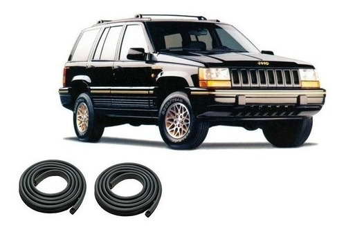 Jeep Grand Cherokee 1993/1999 Burletes De Puertas Delanteras