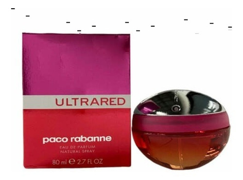 Perfume Mujer Paco Rabanne Ultrared Edp 80ml