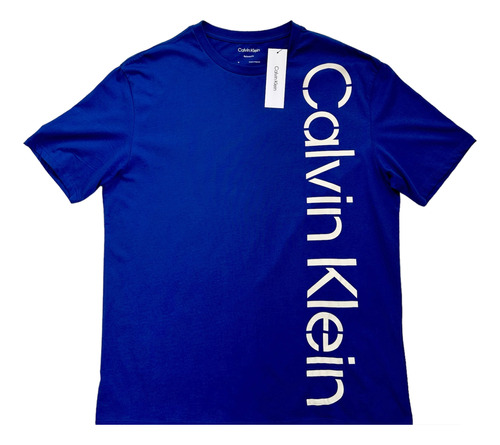 Remera Calvin Klein Hombre Nueva Importada Talle M Azul!!!