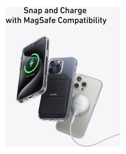 Funda De Teléfono Anker Maggo Maggo Magnetic Para iPhone 15