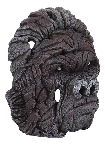 Escultura De Cabeza De Gorila, Diseño Único Y Elegante