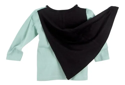 Remera Bebe Nene Con Capa Supe Heroe Bukito MercadoLibre