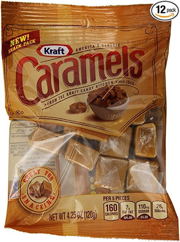 Caramelos De Kraft, 4.25 Onzas (paquete De 12)