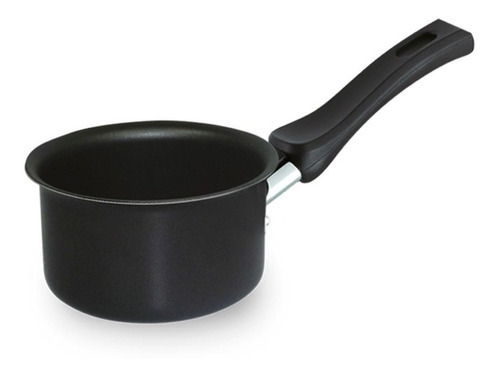 Perol Antiadherente 10cm Universal 37100 -negro Color Plateado