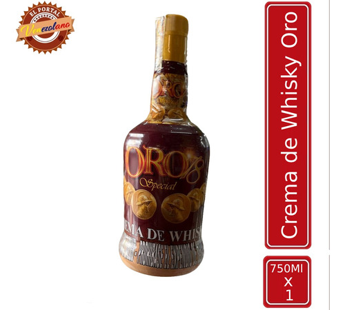 Crema De Whisky Oro Venezuela - mL a $24900
