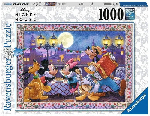 Rompecabezas 1000 Pzas- 16499 Cena Romántica Mickey Y Minnie