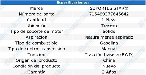 Soporte Motor Trasero Lamborghini Urraco V8 2.0l 74-76