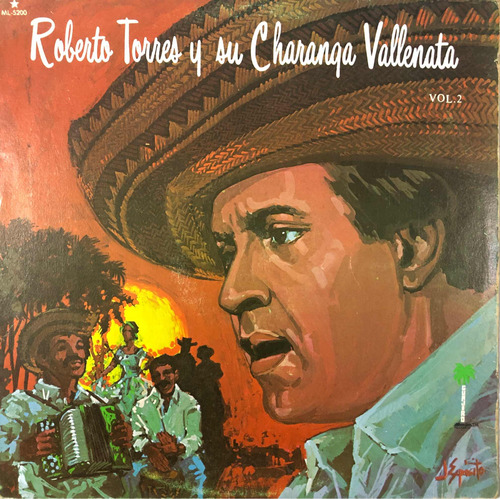 Roberto Torres Y Su Charanga Vallenata. Lp. Volumen 2