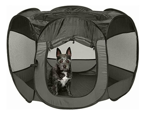 Furhaven Pet Play Pen, Small Gray