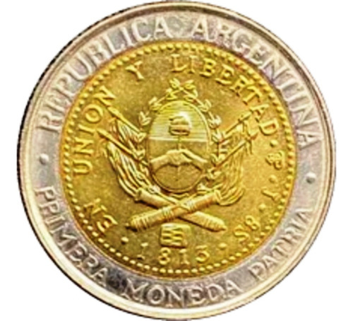 Argentina Moneda Conmemorativa 1 Peso Año 2016 Sin Circular