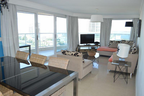 Venta Apartamento 3 Dormitorios Playa Mansa Con Cochera