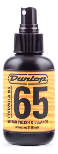 Limpia Y Pule Guitarra Jim Dunlop Formula 65 4oz 654