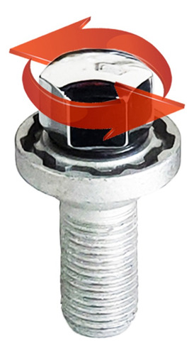 Set 4 Tuercas Seguridad Vw Pointer Italianos