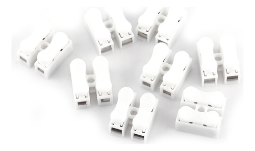 Conector De Alambre, 100 Unidades, 10 A, 220 V, 2 Pines, Cab