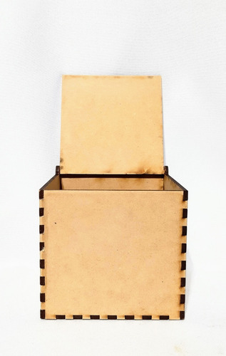 Caja Con Tapa 30x30x30 - Mdf / Fibrofacil