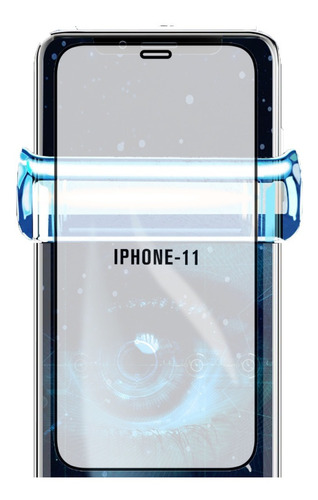 Mica Hidrogel Filtro D Luz Azul Para iPhone 11 6.1 A Elegir