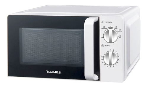 Microondas James 18l Blanco 5 Niveles De Potencia J 18 Gr