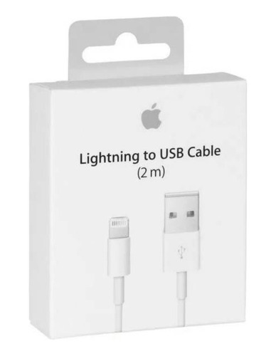 Cable Apple Lightning A Usb De 2 Metros Original iPhone